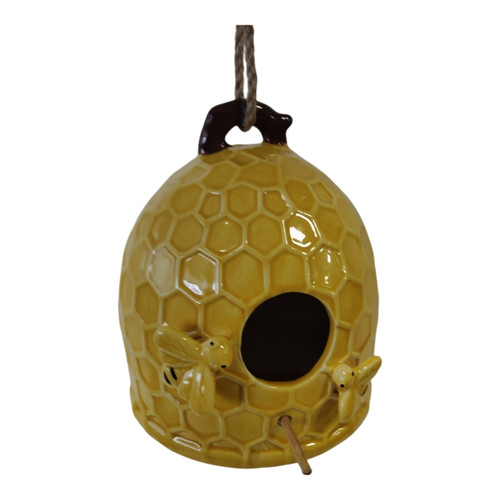 sagebrook home 6" Honeycomb Bird Feeder Yellow Wishlist Create New