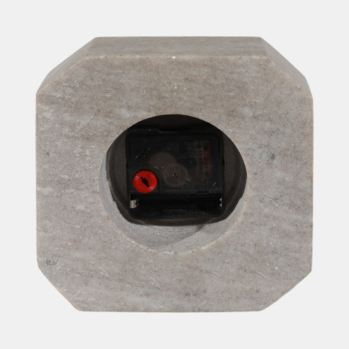 Sagebrook Home 6" Marble Octagon Clock Bwn/gld Wishlist Create New