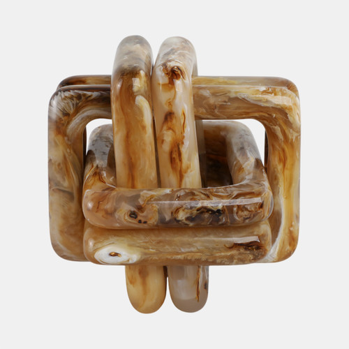 Sagebrook Home 6" Marbled Resin Knot Tan Wishlist Create New