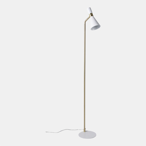 Sagebrook Home 60" Metal Floor Lamp White/gold Wishlist Create New