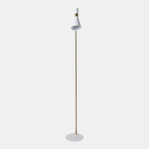 Sagebrook Home 60" Metal Floor Lamp White/gold Wishlist Create New