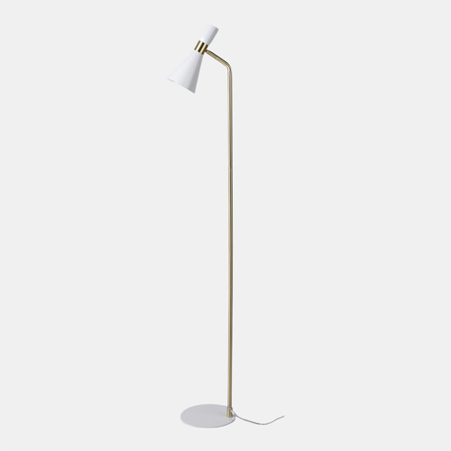 Sagebrook Home 60" Metal Floor Lamp White/gold Wishlist Create New