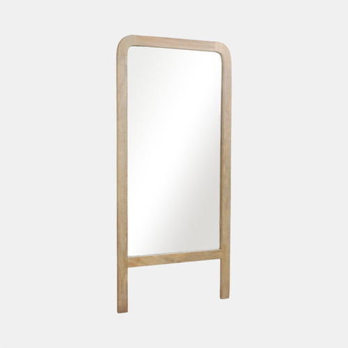 Sagebrook Home 60x28 Leaner Footed Mirror Natural Wishlist Create New
