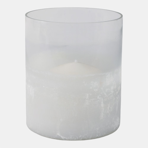 Sagebrook Home 6x5" Frosted Bottom Hurricane Clear Wishlist Create New