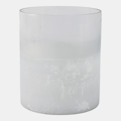 sagebrook home 6x5" Frosted Bottom Hurricane Clear Wishlist Create New