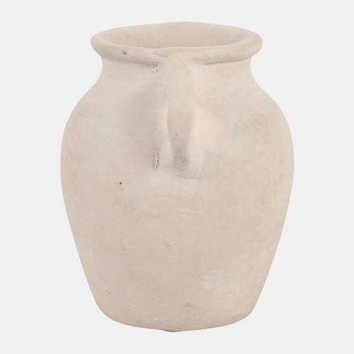 Sagebrook Home 6x5" Paper Mache Bud Vase W/ Handles Ivory Wishlist Create New