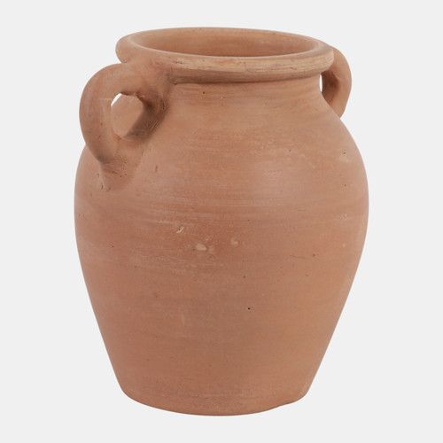 Sagebrook Home 6x5" Terracotta Bud Vase W/ Handles Natural Wishlist Create New