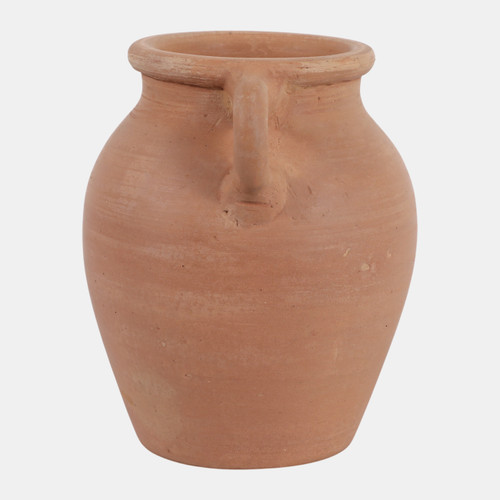 Sagebrook Home 6x5" Terracotta Bud Vase W/ Handles Natural Wishlist Create New