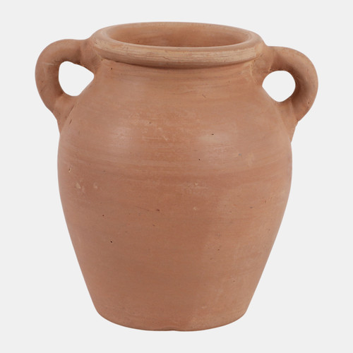 sagebrook home 6x5" Terracotta Bud Vase W/ Handles Natural Wishlist Create New