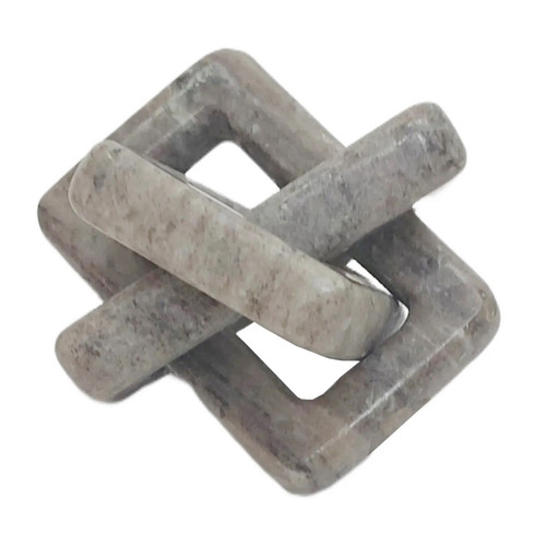 Sagebrook Home 6x6" Morchana Marble Geo Knot Beige Wishlist Create New