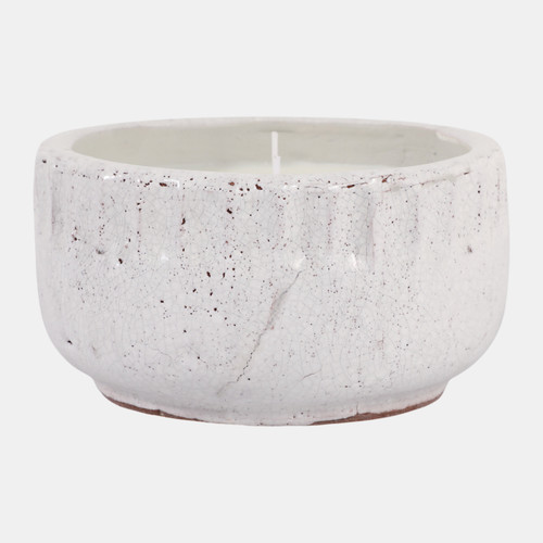 Sagebrook Home 7" 18 Oz Ginger Lemon Yuzu Candle White Crackle Wishlist Create New