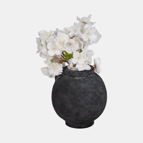 Sagebrook Home 7" Bulbous Jug With Handle Black Wishlist Create New