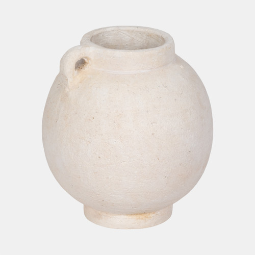 Sagebrook Home 7" Bulbous Jug With Handle White Wishlist Create New