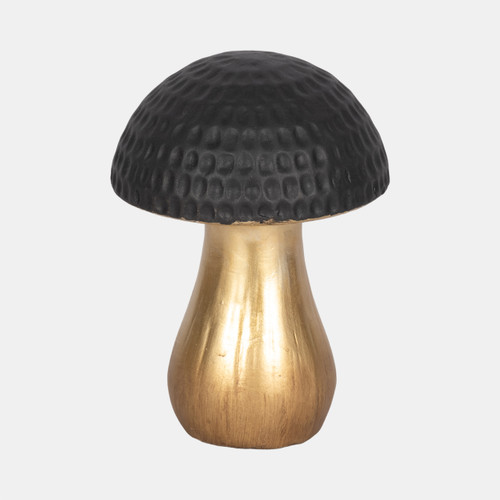 sagebrook home 7" Hammered Top Mushroom Black/gold Wishlist Create New