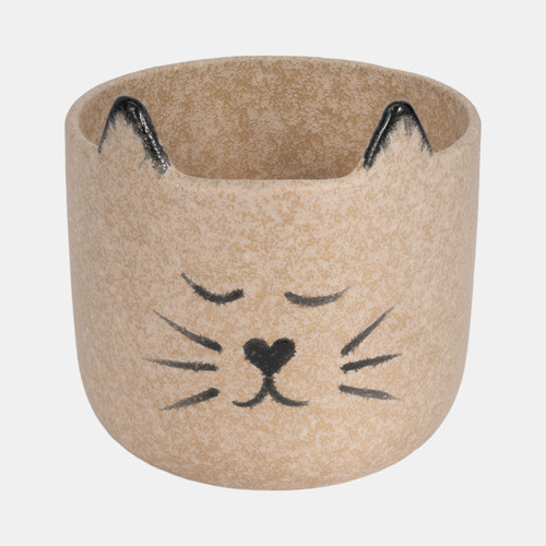 sagebrook home 7" Kitty Planter Tan Wishlist Create New