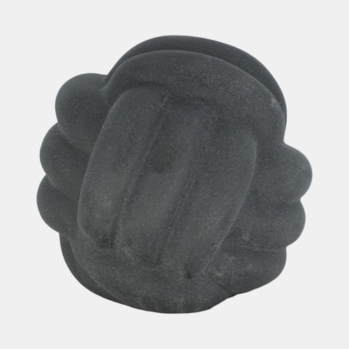 sagebrook home 7" Knot Orb Rough Texture Black Wishlist Create New