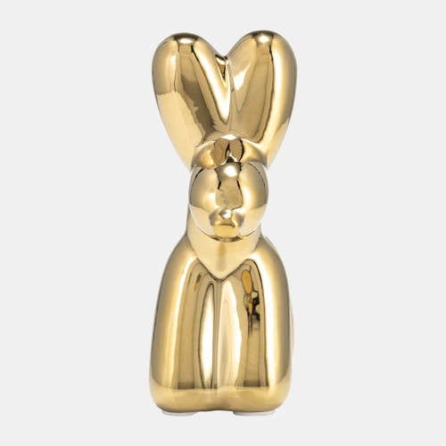 Sagebrook Home 7"l Balloon Dog Animal Gold Wishlist Create New