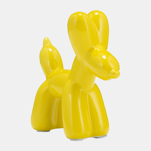 sagebrook home 7"l Balloon Dog Animal Yellow Wishlist Create New