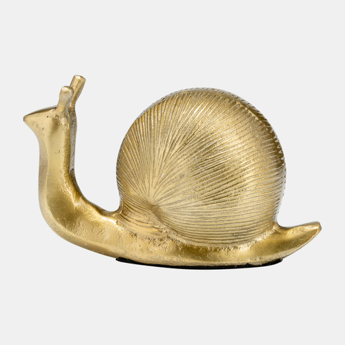 Sagebrook Home 7"l Metal Deco Snail Gold Wishlist Create New