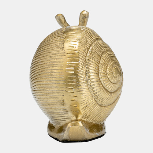 Sagebrook Home 7"l Metal Deco Snail Gold Wishlist Create New