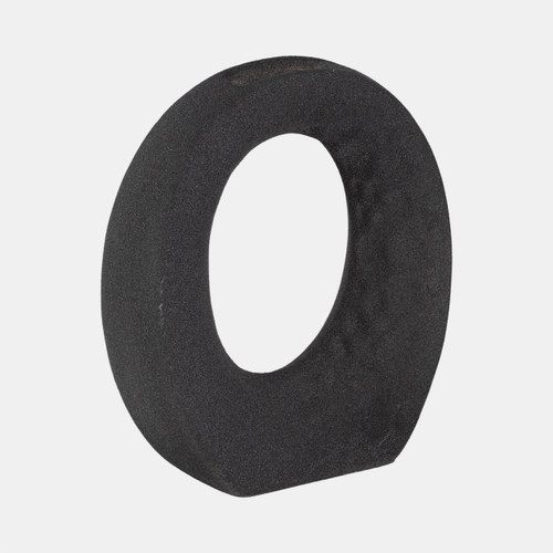 Sagebrook Home 7" Rough Finish Open Cut-out With Vase Opening Bl Wishlist Create New