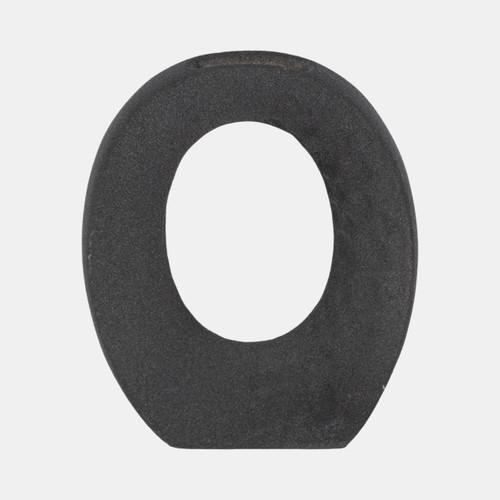 sagebrook home 7" Rough Finish Open Cut-out With Vase Opening Bl Wishlist Create New