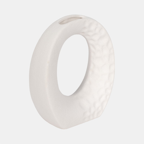 Sagebrook Home 7" Rough Finish Open Cut-out With Vase Opening Wh Wishlist Create New