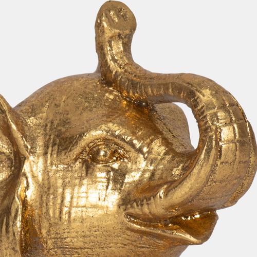 Sagebrook Home 7" Sitting Elephant Gold Wishlist Create New
