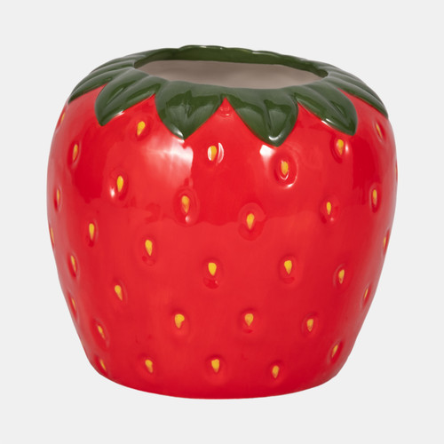 Sagebrook Home 7" Strawberry Planter Red/green Wishlist Create New