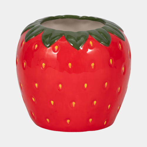 sagebrook home 7" Strawberry Planter Red/green Wishlist Create New