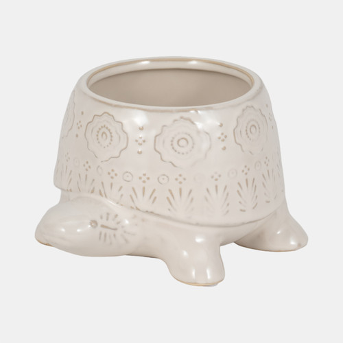 Sagebrook Home 7" Turtle Planter White Wishlist Create New