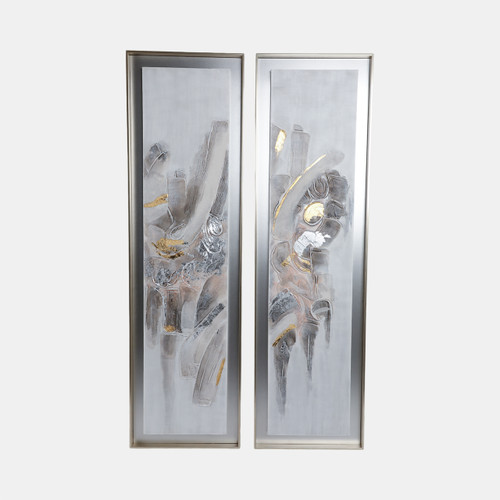 sagebrook home 70x20 S/2 Abstract Oil Painting Multi Wishlist Create New