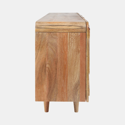 Sagebrook Home 70x30" Flower Field Applique Cabinet Natural/wht Wishlist Create New