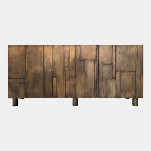 Sagebrook Home 72x35" Metal Clad Cabinet Bronze Wishlist Create New