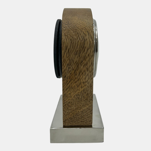 Sagebrook Home 7x5" Mango Wood Clock Natural/silver Wishlist Create New