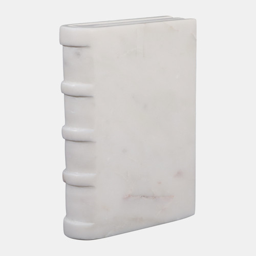 Sagebrook Home 7x5" Marble Book Object White Wishlist Create New