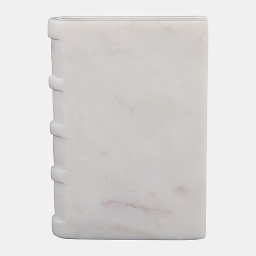 sagebrook home 7x5" Marble Book Object White Wishlist Create New