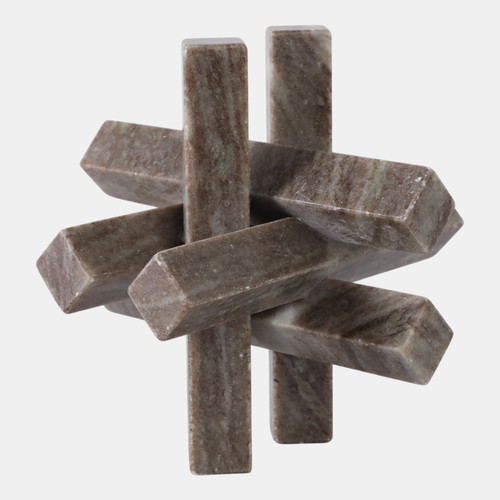 Sagebrook Home 7x7" Marble Geometric Orb Grey Wishlist Create New