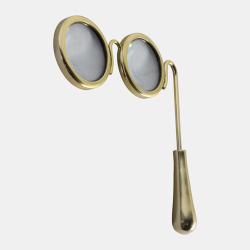 Sagebrook Home 7x8" Glasses Magnifying Glass Gold Wishlist Create New