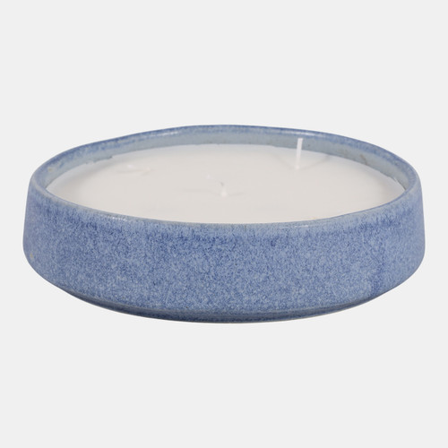 Sagebrook Home 8" 25 Oz Warm Vanilla Reactive Bowl Candle Blue Wishlist Create New
