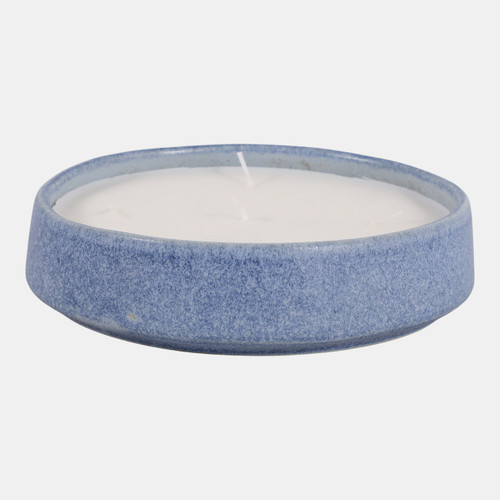 Sagebrook Home 8" 25 Oz Warm Vanilla Reactive Bowl Candle Blue Wishlist Create New