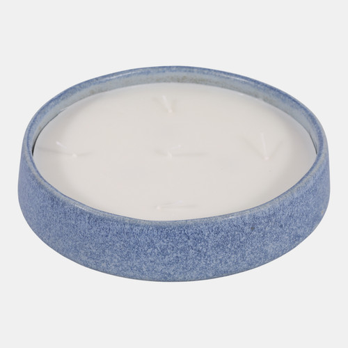 Sagebrook Home 8" 25 Oz Warm Vanilla Reactive Bowl Candle Blue Wishlist Create New