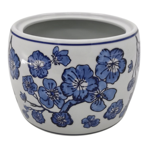 sagebrook home 8" 48 Oz Jasmine Chinoiserie Candle Blue/white Wishlist Create New