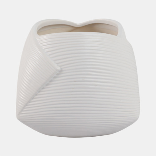 Sagebrook Home 8" Abstract Planter White Wishlist Create New