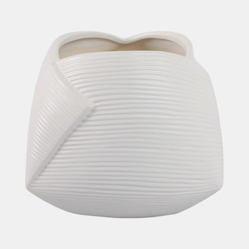 Sagebrook Home 8" Abstract Planter White Wishlist Create New