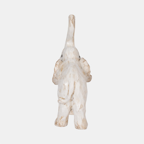 Sagebrook Home 8" Elephant Figurine White Wishlist Create New