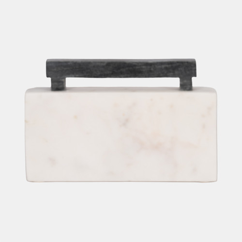 Sagebrook Home 8" Marble Boombox White/black Wishlist Create New