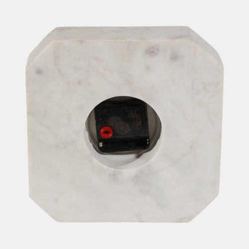 Sagebrook Home 8" Marble Octagon Clock Wht/gld Wishlist Create New