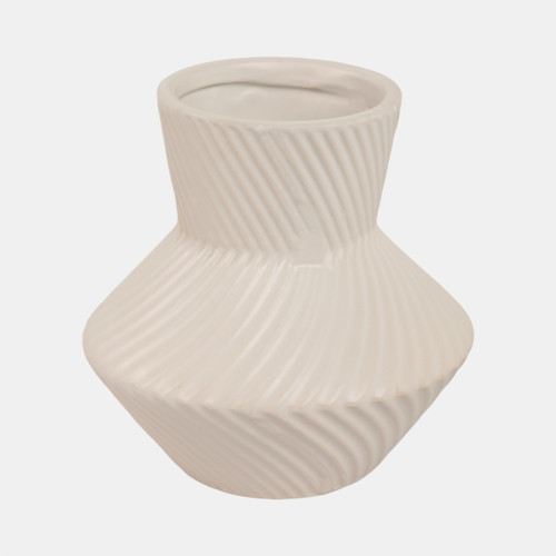 Sagebrook Home 8" Modern Totem Vase White Wishlist Create New