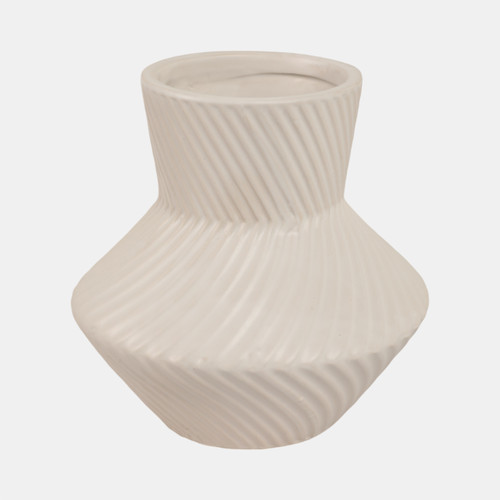 Sagebrook Home 8" Modern Totem Vase White Wishlist Create New